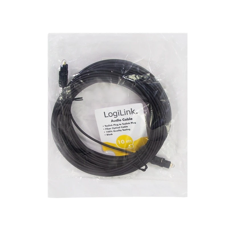 Audiokabel LogiLink Toslink 10 m