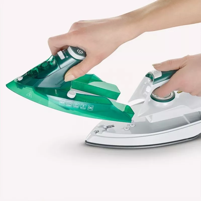 Severin BA 3261 strijkijzer stoomstrijkijzer keramische zool 2400 W wit, groen