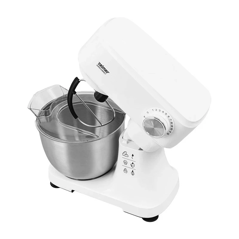 Planetaire mixer Zelmer ZKR1340 - 600 W, 3,5-L kom, wit