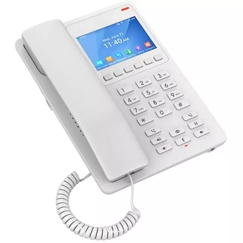 IP-telefoon Grandstream Networks GHP630 wit 2 lijnen LCD wlan