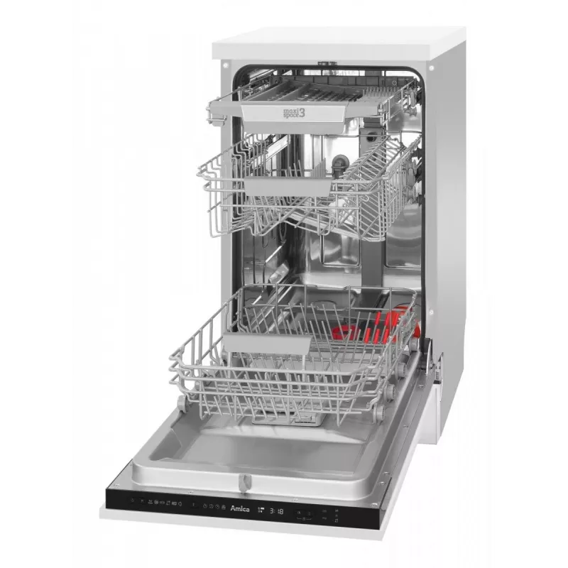 Inbouwvaatwasser AMICA 1195338 — 13 couverts, energie-efficiëntieklasse C