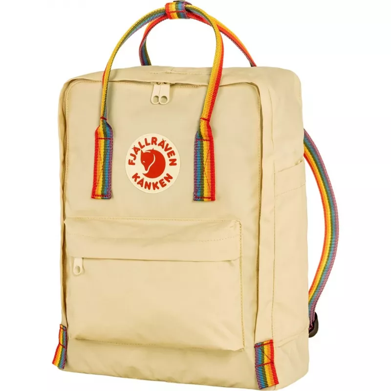 Fjällräven Kanken Rainbow rugzak vrijetijdsrugzak oak vinylon