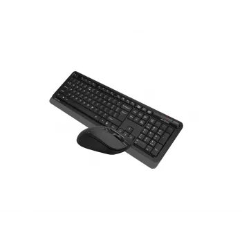 A4Tech Fstyler FG1012 draadloze toetsenbord- en muisset, zwart