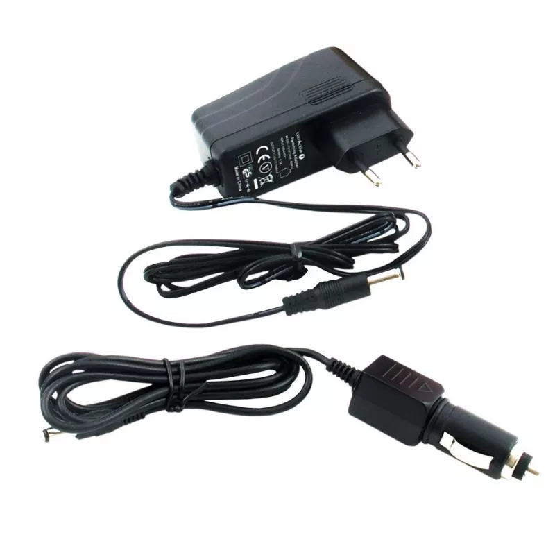 Batterijlader everActive NC-1200 – universele 12-voudige lader voor AA/AAA, 12 V ingang, zwart