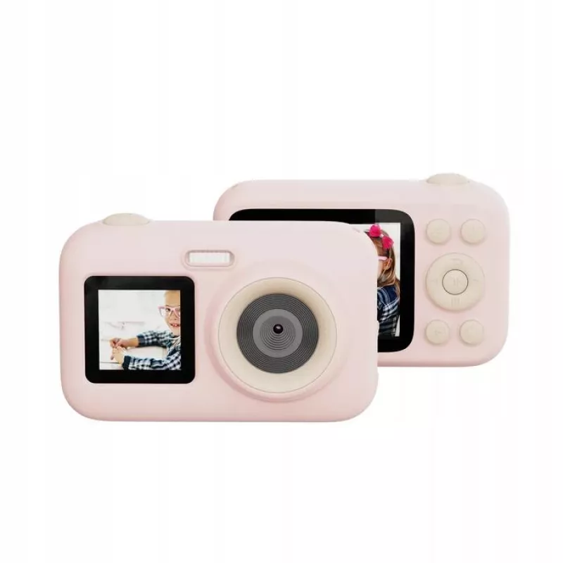 Actiecamera SJCam Funcam+ roze 1080p waterdicht, SJCam PLUS PINK