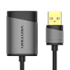 Vention USB externe geluidskaart 0,15M grijs metaal type