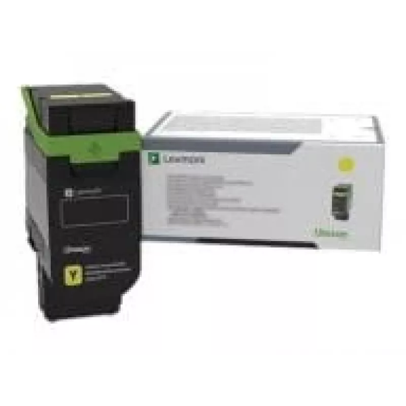 Lexmark - geel - origineel - doos - tonercartridge LCCP - voor Lexmark CS632dwe, CX635adwe (75M0X40)