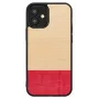 Beschermhoesje Man and Wood voor iPhone 12 mini – zwart