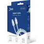 Kabel USB 3MK USB-C USB-C 2 m wit
