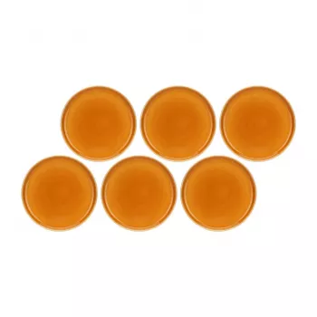 Eetborden Rose&Tulipani Arpeggio 6-delige set, elk 25 cm
