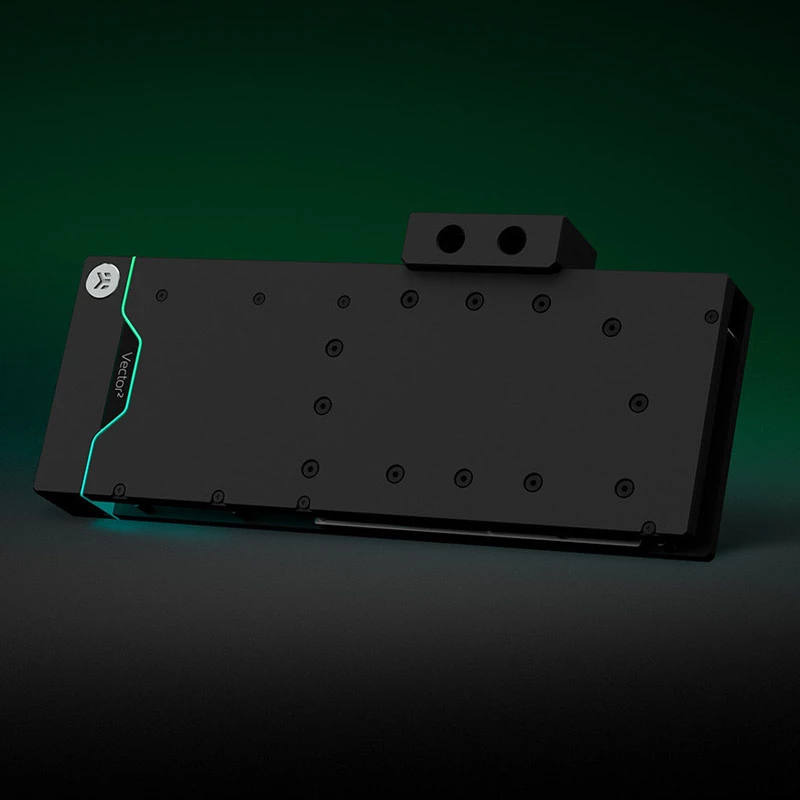 Waterblok EK Water Blocks acetal nikkel zwart 41mm
