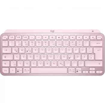 Logitech MX Keys Mini Minimalist draadloos verlicht toetsenbord - ROSE - CENTRAL (DE)