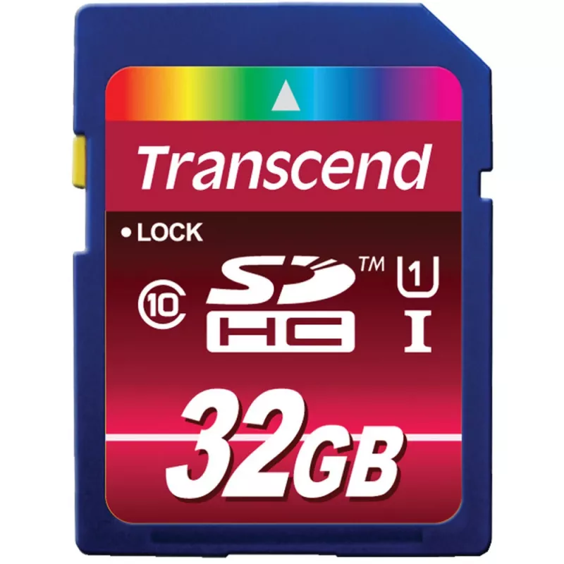 Flashgeheugen Transcend 32 GB SDHC UHS-I 600x TS32GSDHC10U1