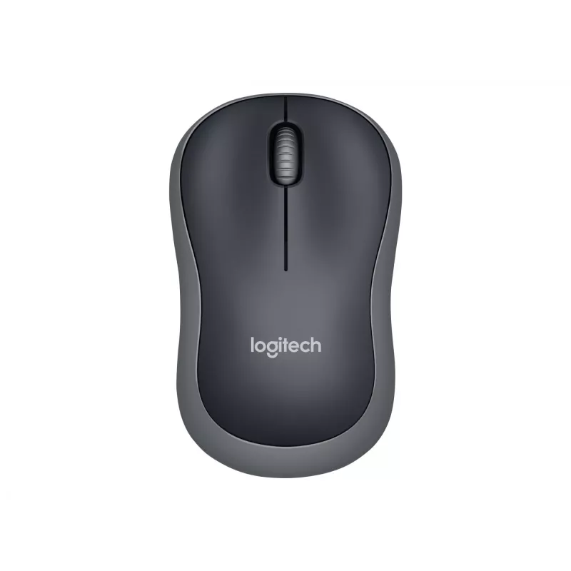 Logitech M185 draadloze optische muis voor beide handen grijs 910-002238