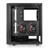 PC-behuizing Thermaltake V150 TG Micro Tower zwart