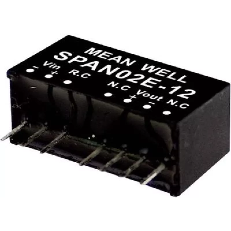 Voeding MEAN WELL SPAN02E-15 2W 15V 0,134A RoHS