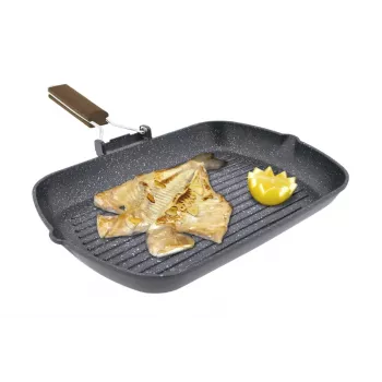 Grillpan JATA GP35 Kilimanjaro rechthoekig