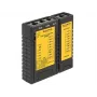 Netwerkkabeltester DeLOCK 86107 zwart geel