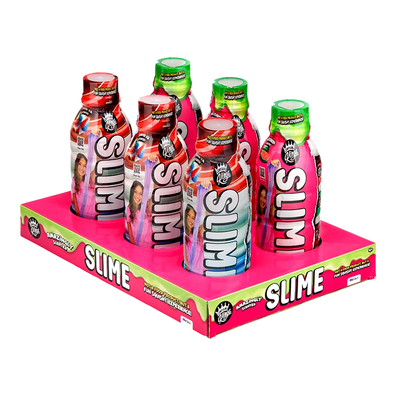Slijmset WECOOL Compound Kings – gemengde slijmflessen, meerkleurige mix