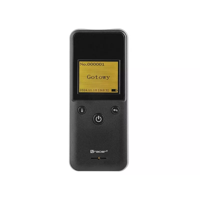 Tracer BreathEZ-2B halfgeleider ademalcoholtester, zwart