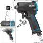 HAZET 9012M - slagmoersleutel - zwart - 1/2,1/4 inch - 10000 t/min - 1100 Nm - 610 Nm