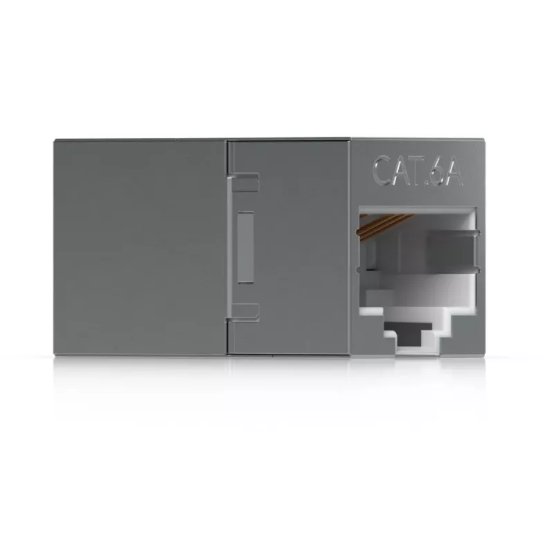 Inline-RJ45-koppelaar UBIQUITI UACC-RJ45-COUPLER-C6A compact – RJ45-Cat6A-inline-koppeling
