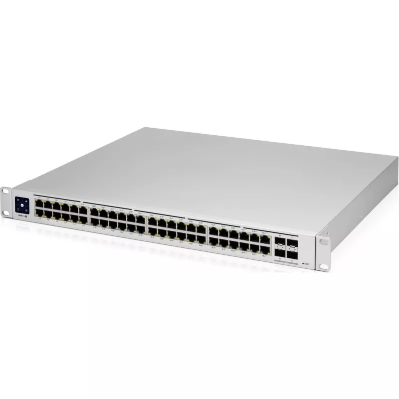 Ubiquiti UniFi USW-PRO-48 netwerkswitch managed L2/L3 Gigabit Ethernet (10/100/1000) 1U zilver