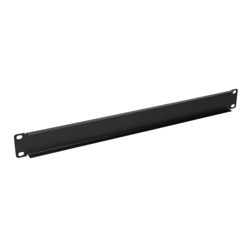 Extralink EX.19027 blindplaat voor rack 1U, 19 inch, zwart, staal