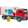 Bruder Man zijlader vuilniswagen 2-4 - leeftijd 5-7