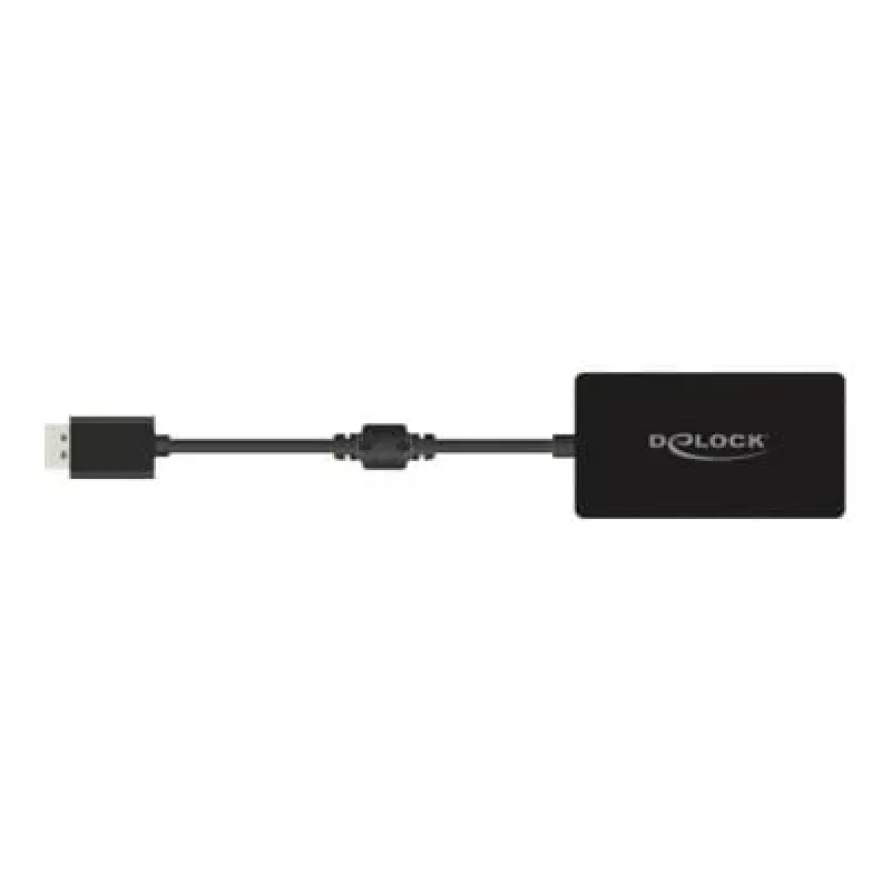 DeLOCK 0,16 m DisplayPort/VGA+HDMI+DVI VGA (D-Sub)+ HDMI + DVI zwart