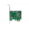 DeLOCK PCI Express x1-kaart naar 2 x USB Type-C™ bus