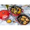 Staub La Cocotte ronde gietijzeren sudderpan – 3-TEILIGES SET