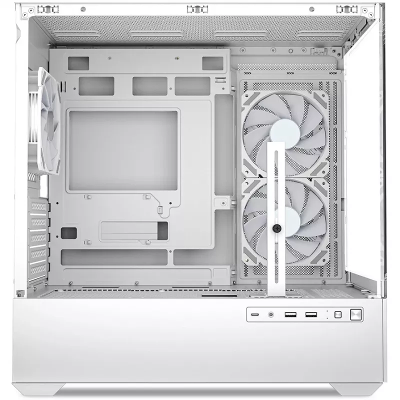 PC-behuizing Sharkoon MK6 RGB midi tower wit