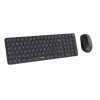 Rapoo 9310M Draadloze multi-mode toetsenbord-en-muisset, zwart