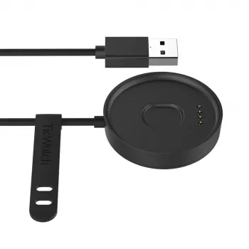 TicWatch | E2 | oplader | zwart