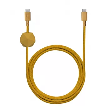 USB-C-naar-USB-C-kabel Native Union Anchor – 1,8 m, geel