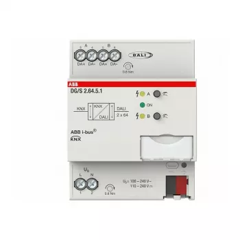ABB Stotz S&J DALI-gateway Premium, 2-voudig, REG DG/S2.64.5.1 (2CDG110274R0011)