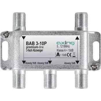 Axing BAB 3-10P kabelsplitter grijs (BAB 3-10P)