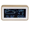 Digitaal weerstation Denver WS-72 hout LCD DC/batterij