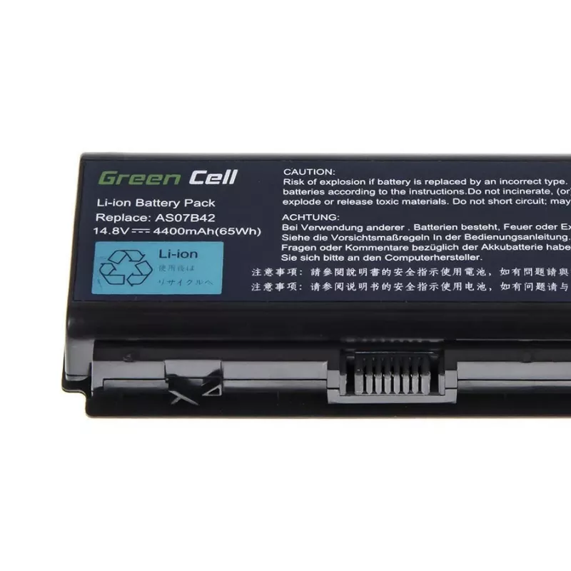 Green Cell voor Acer Aspire 5930 7535 AS07B31 AS07B41 14.8V 4400mAh