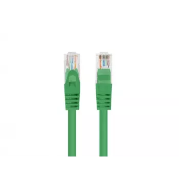 Netwerkkabel LANBERG PCU6-20CC-0300-G Cat6 U/UTP RJ-45 naar RJ-45 3 m groen