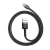 Baseus Cafule 2.4A 1m Micro-USB-kabel (grijs/zwart)