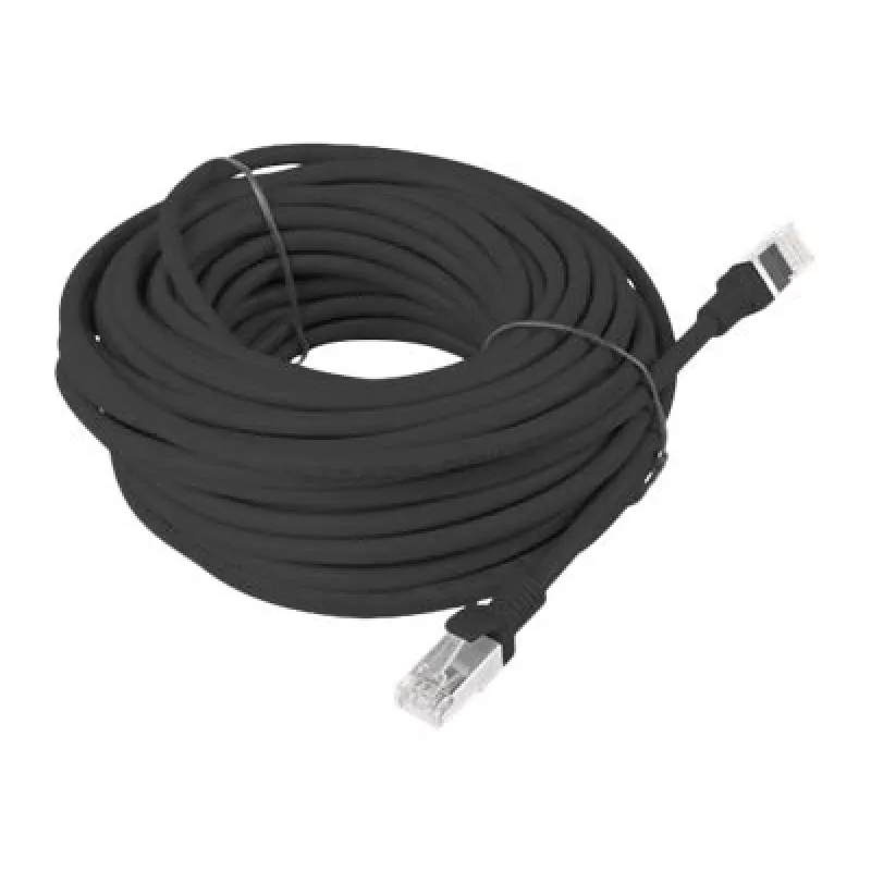 Netwerkkabel LANBERG Cat5e PCU5-10CC-1500-BK RJ-45 naar RJ-45 15 m zwart U/UTP