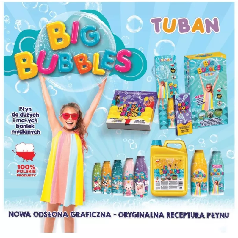 Bellenblaasset Tuban DISPLAY SMALL SOAP BUBBLES MIX 36 ST. x 60 ml