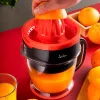 Elektrische citruspers JATA JEEX1422 1,2 L 40 W zwart rood transparant