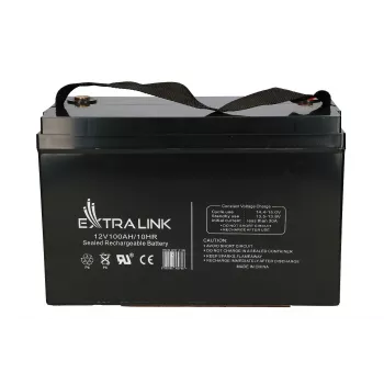 Extralink accu AGM 12V 100Ah onderhoudsvrij