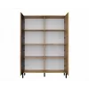 KAMARO 2DD smalle/GŁ eiken ARTISAN DISPLAY CABINET