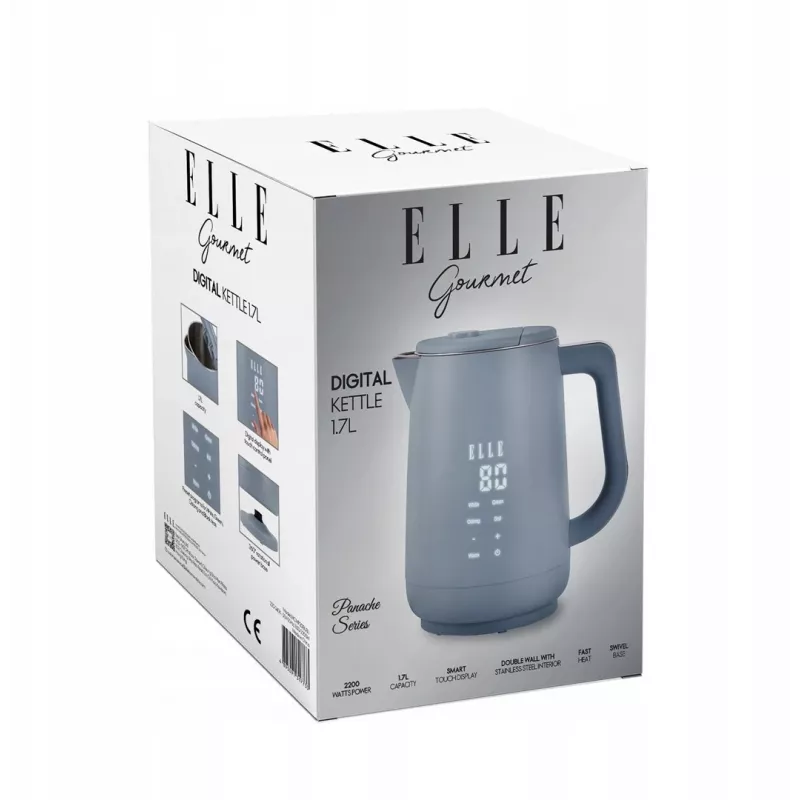 Elektrische waterkoker Elle EKWKP101BUEU 1,7 L, blauw
