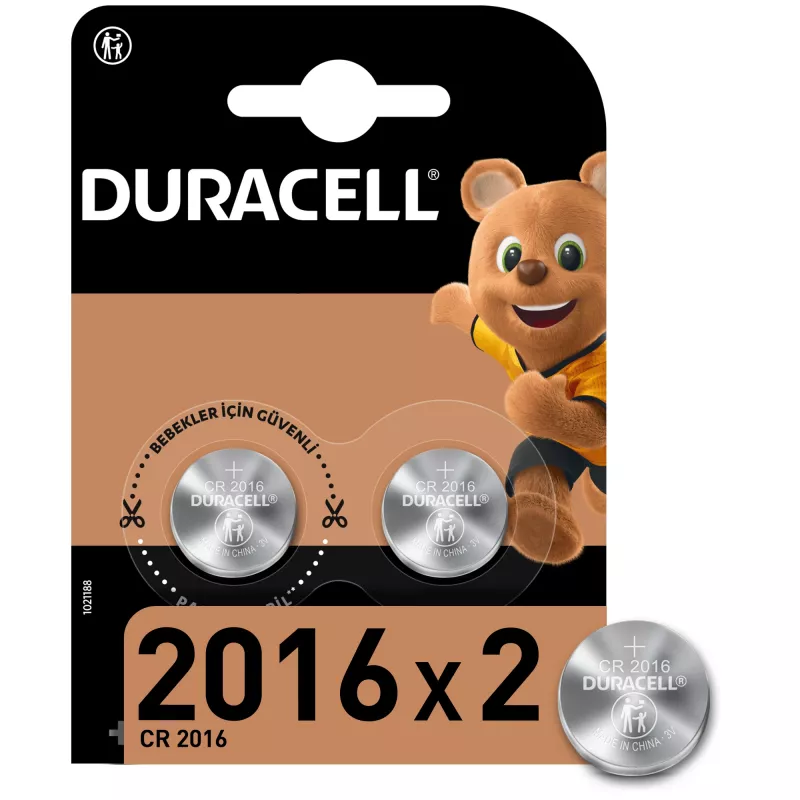 Duracell 2016 wegwerpbatterij CR2016 lithium