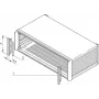 SCHROFF zijafdekplaat PROPAC/PRO - rack-accessoire (24576117)